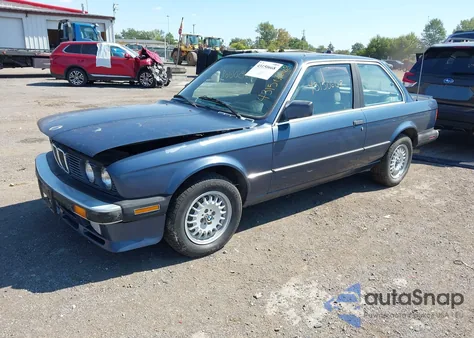 1986 BMW 325 E from USA, damaged, VIN WBAAB5402G9687538